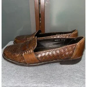 Cole Haan | Shoes | Bragano Italy Cole Haan Brown Woven  display picture 1